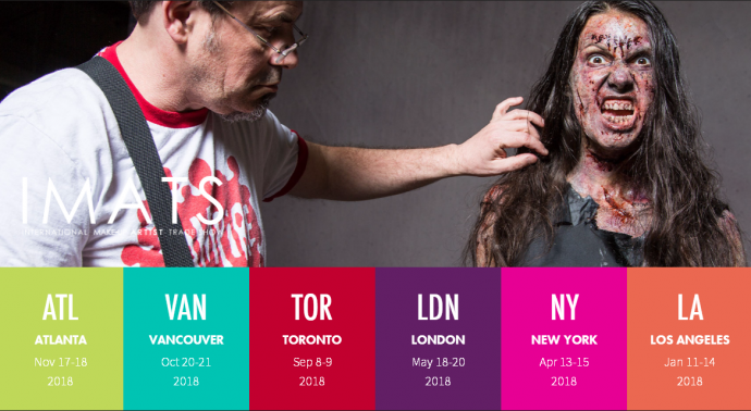 中國(guó)首位入圍IMATS大(dà)賽的(de)特效化(huà)妝師(shī)！